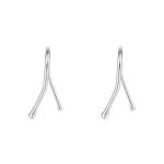 925 Sterling Silver Stud Earrings,New Trendy Minimalist Small Earrings for Women
