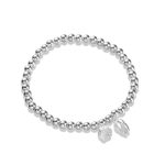 Custom Two Generations Lotus Pod 999 Fine Silver Bracelet