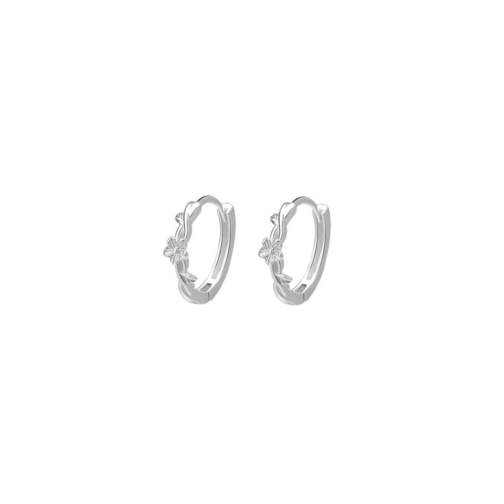 sg-11134201-8257x-ms4c981dsqvbfb 999 Fine Silver Wrapped Flower Hoop Earrings - Image 1