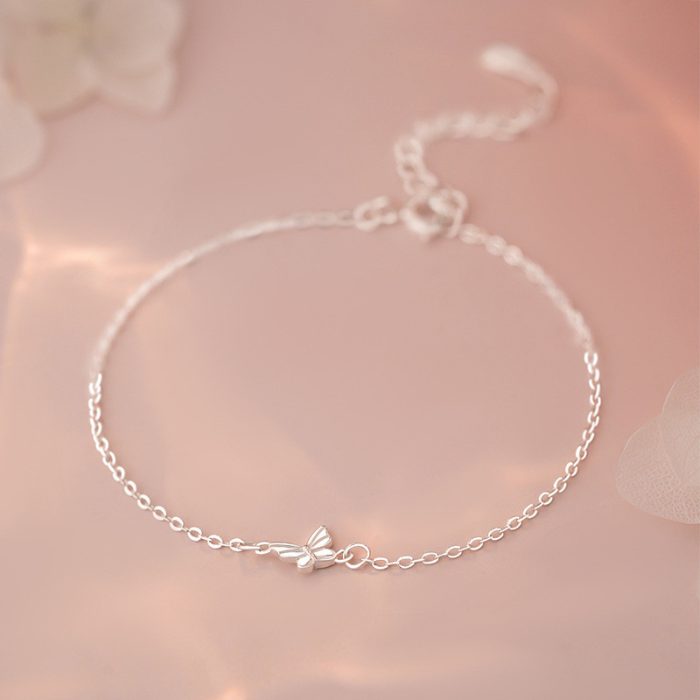 999 Fine Silver Butterfly Bracelet - Image 6