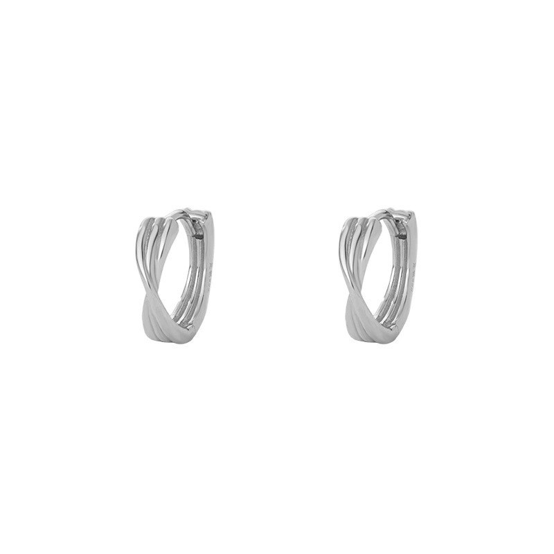 sg-11134201-82587-ms4c9615q5mv66 999 Fine Silver Personalized Twisted Stripe Hoop Earrings - Image 1