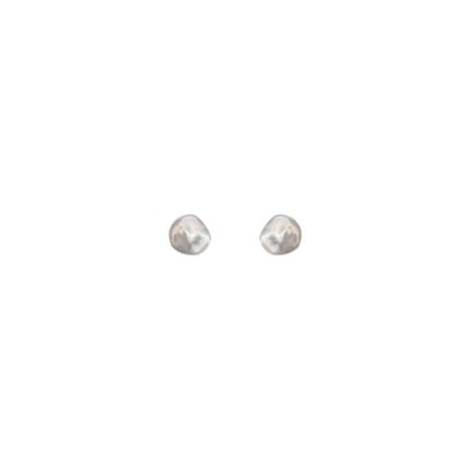 925 Sterling Silver Freshwater Baroque Pearl Stud Earrings - Image 5