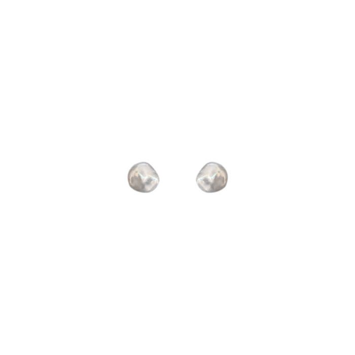 925 Sterling Silver Freshwater Baroque Pearl Stud Earrings - Image 5