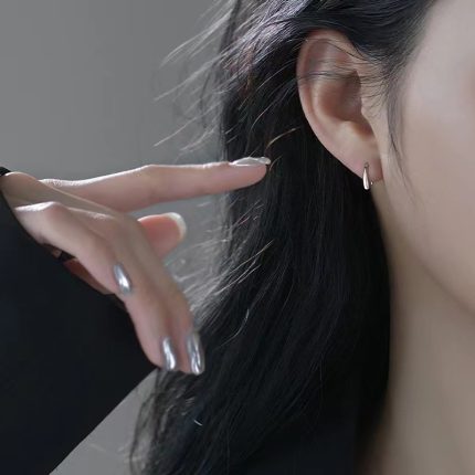 999 Fine Silver Stud Earrings - Image 5