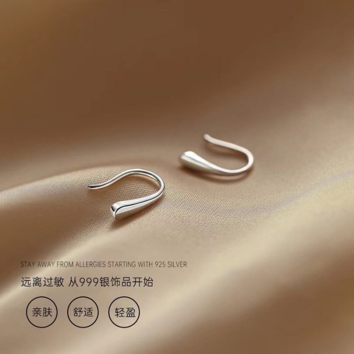 999 Fine Silver Stud Earrings - Image 3