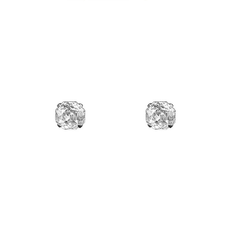 sg-11134201-8259q-ms4c9ogigemc7b 999 Fine Silver Rose Cut CZ Stud Earrings - Image 1