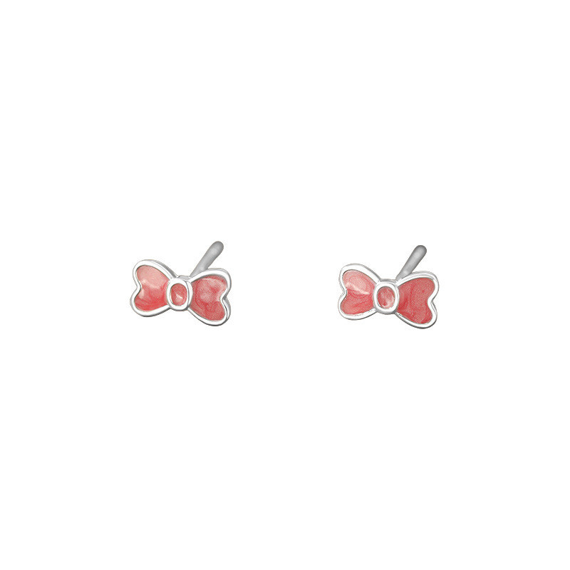 sg-11134201-8259w-ms4c96f2yfb51e 999 Fine Silver Bow Stud Earrings - Image 1