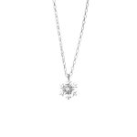 999 Fine Silver Snowflake Necklace