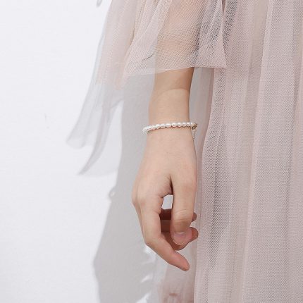 Unique Design Genuine Freshwater Pearl Cool Style Bracelet - Image 4