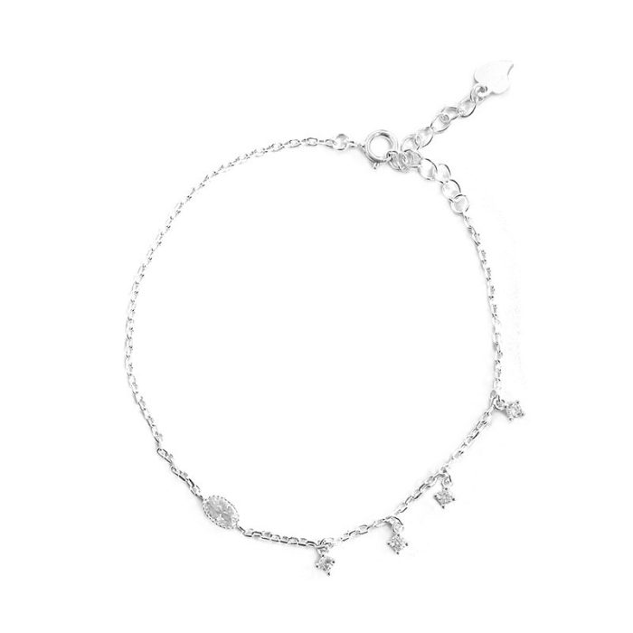 925 Sterling Silver Tetragram Eye Bracelet - Image 5