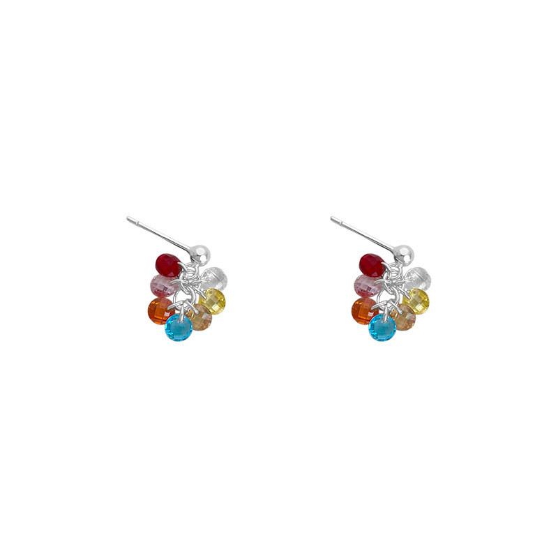 sg-11134201-825bb-ms4c9ldihypxcb 925 Sterling Silver Cute Dopamine Color CZ Stud Earrings - Image 1